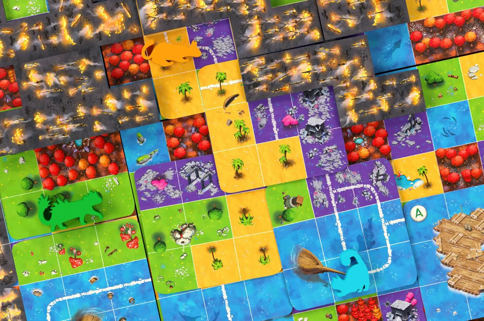 VR-104894 The Isle of Cats Race to the Raft - The City of Games - Titan Pop Culture