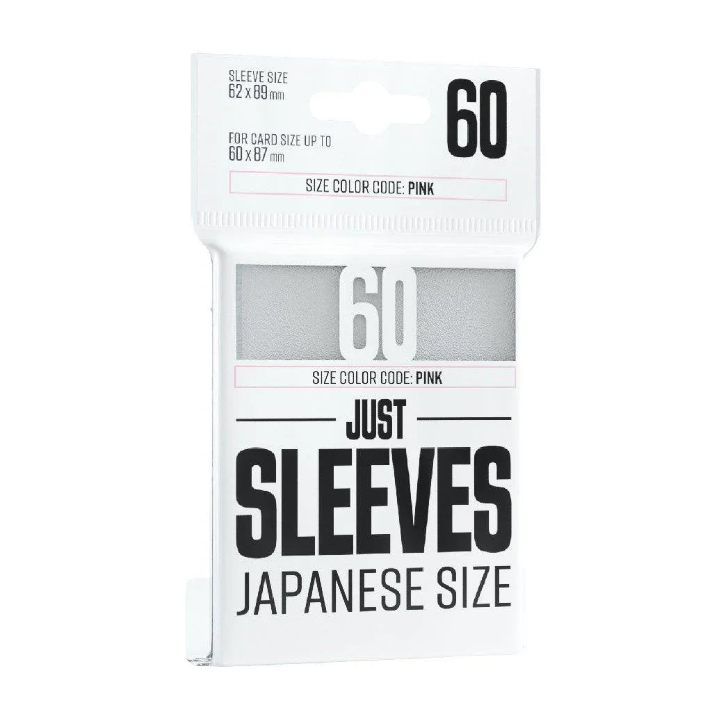 VR-105162 Gamegenic Just Sleeves Japanese Size White - Gamegenic - Titan Pop Culture