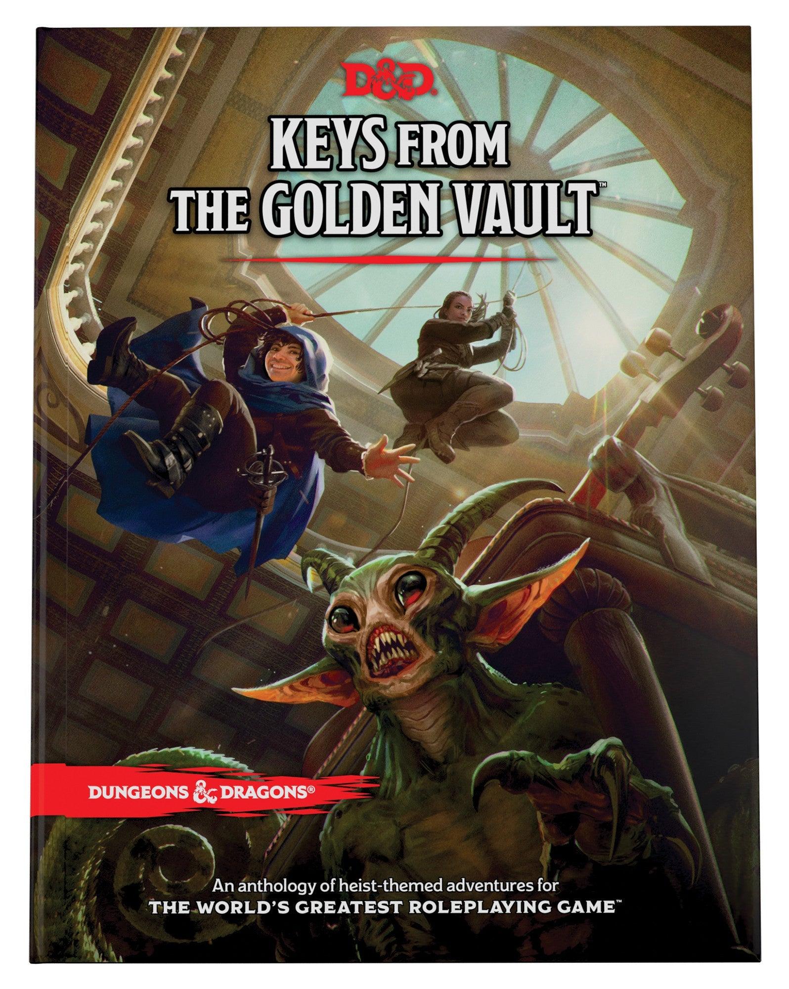 VR-105226 D&D Dungeons & Dragons Keys From the Golden Vault Hardcover - Wizards of the Coast - Titan Pop Culture