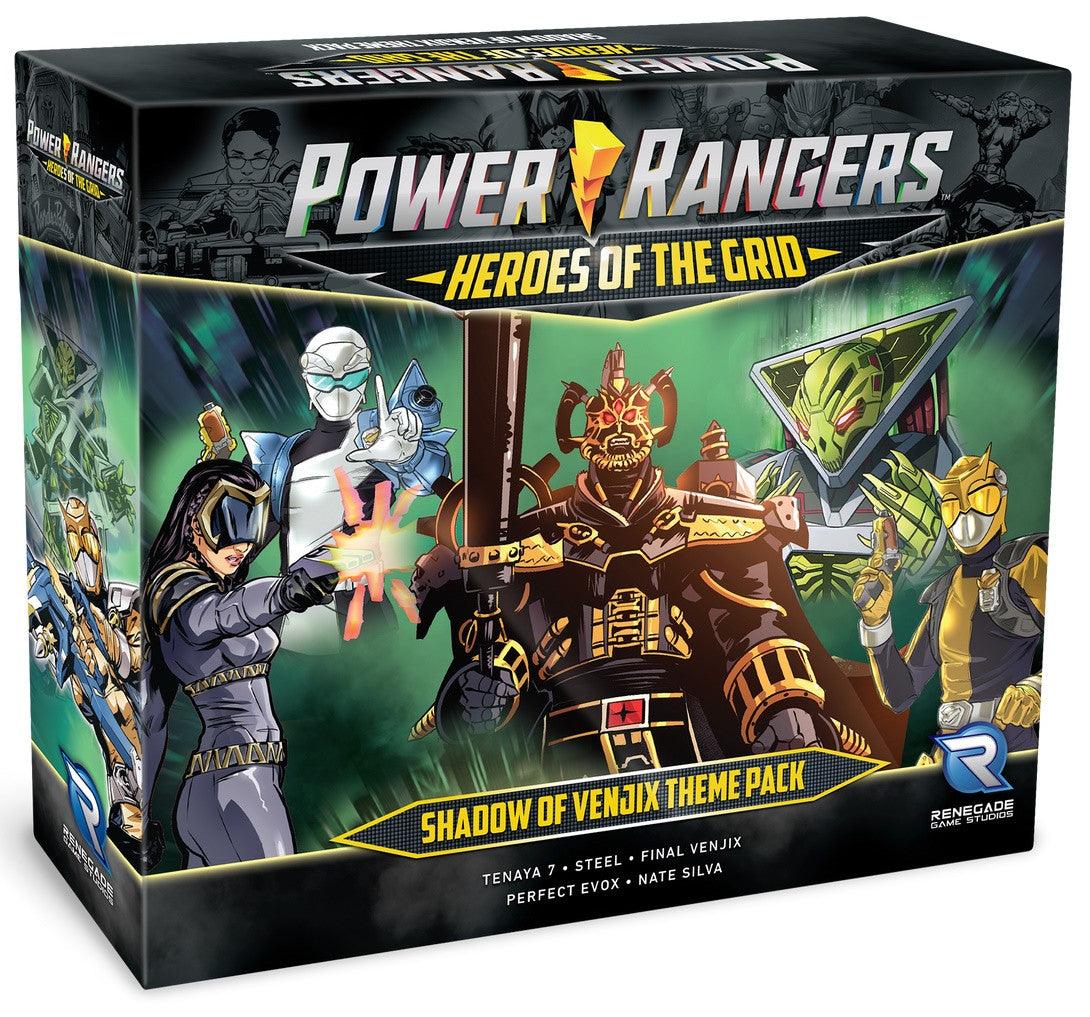 VR-105396 Power Rangers Heroes of the Grid Shadow of Venjix Theme Pack - Renegade Game Studios - Titan Pop Culture