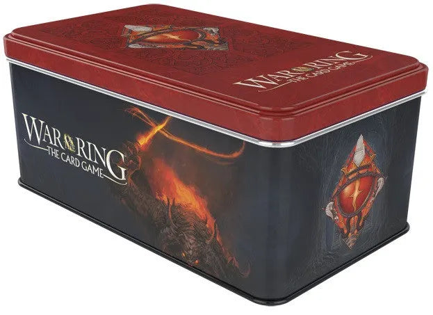 War of the Ring The Card Game Shadow Card Box and Sleeves (Balrog version)