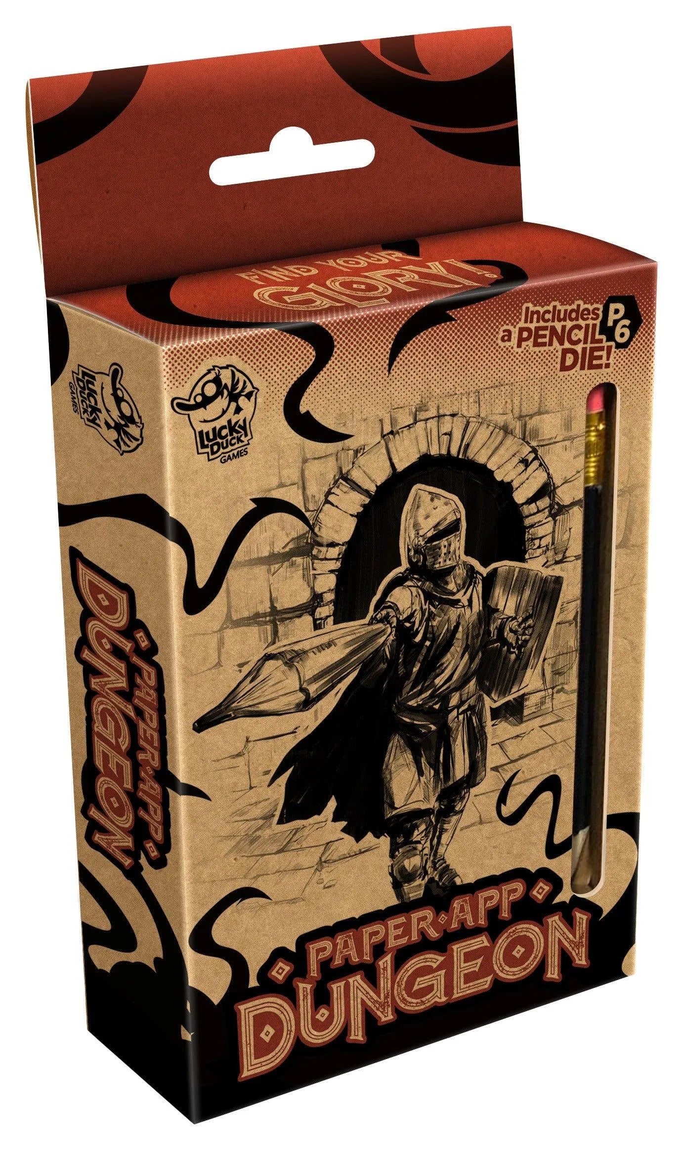 VR-112284 Paper App Dungeon - Lucky Duck Games - Titan Pop Culture