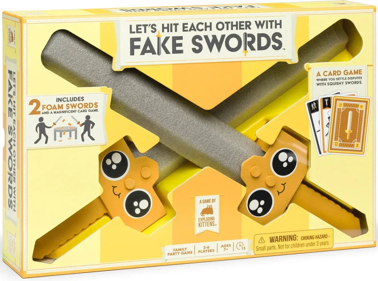 VR-118048 Let's Hit Each Other With Fake Swords by Exploding Kittens (large box) - Exploding Kittens - Titan Pop Culture