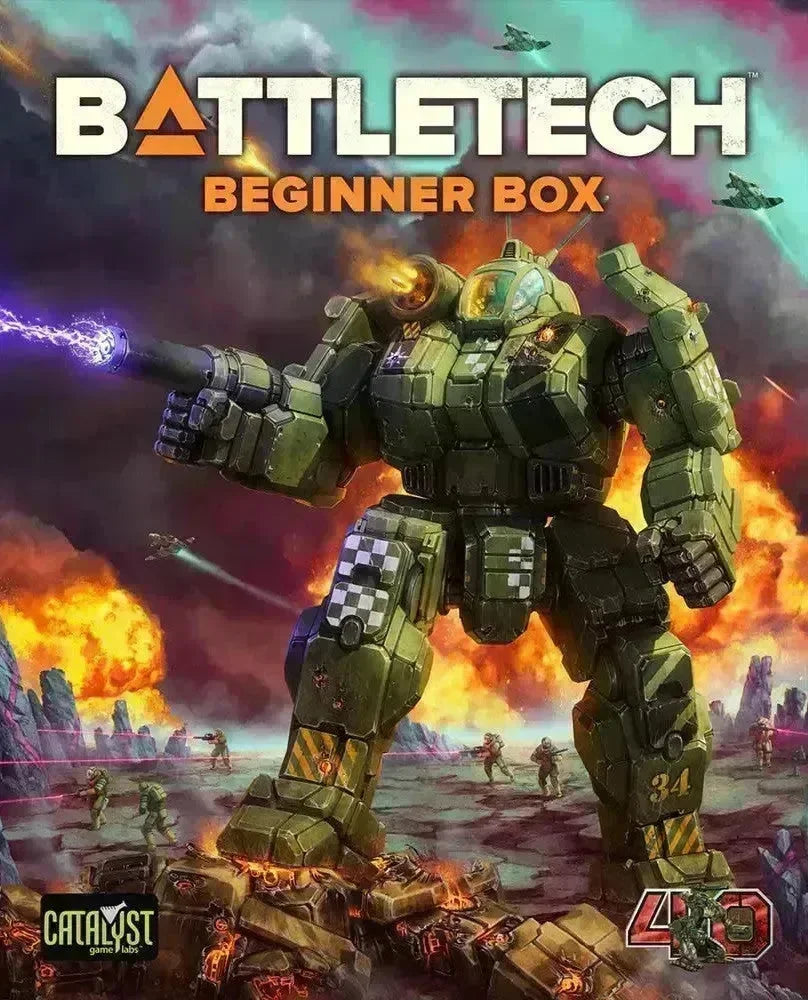 VR-119179 BattleTech - Beginner Box 40th Anniversary - Catalyst Game Labs - Titan Pop Culture