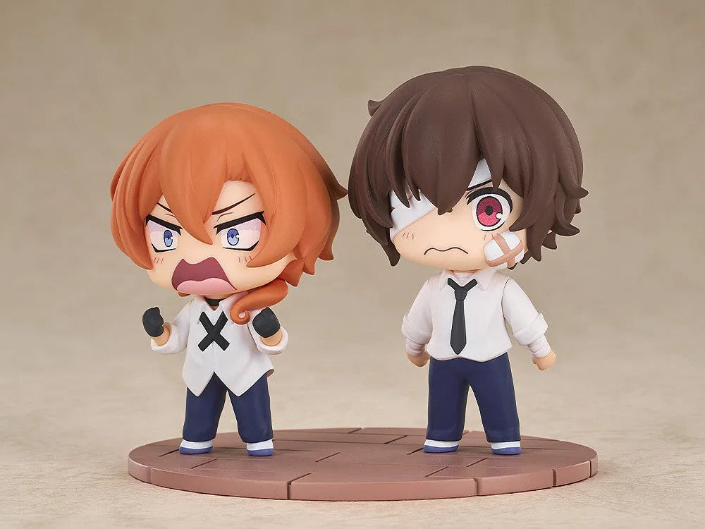 VR-119208 Bungo Stray Dogs Wan! Chibi Figure Osamu Dazai & Chuya Nakahara Fourteen Year Old Version - Good Smile Company - Titan Pop Culture