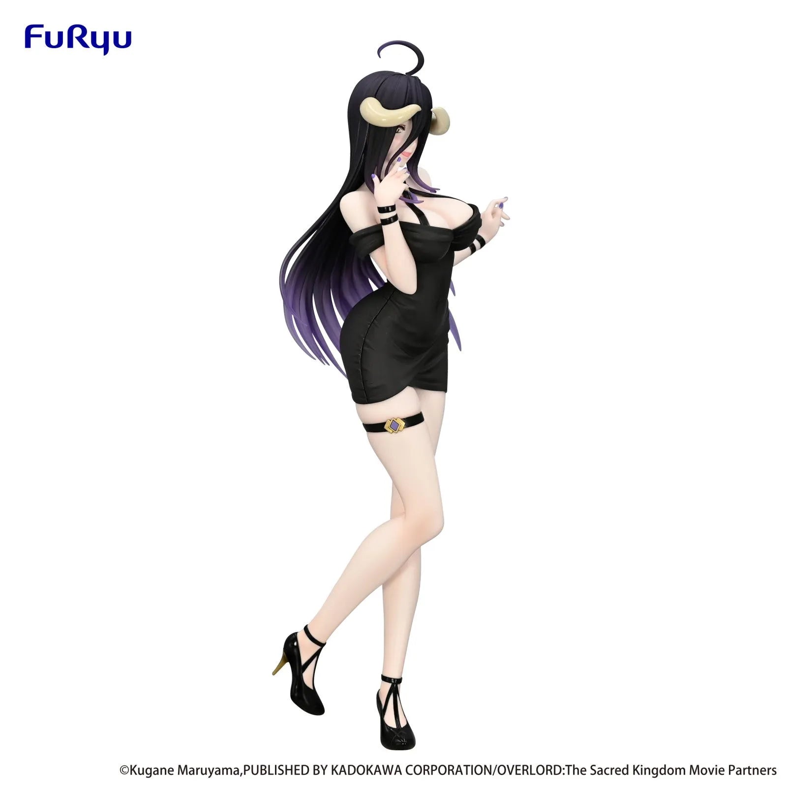 VR-119950 Overlord Trio Try It Figure Albedo Mini Dress Version - Good Smile Company - Titan Pop Culture