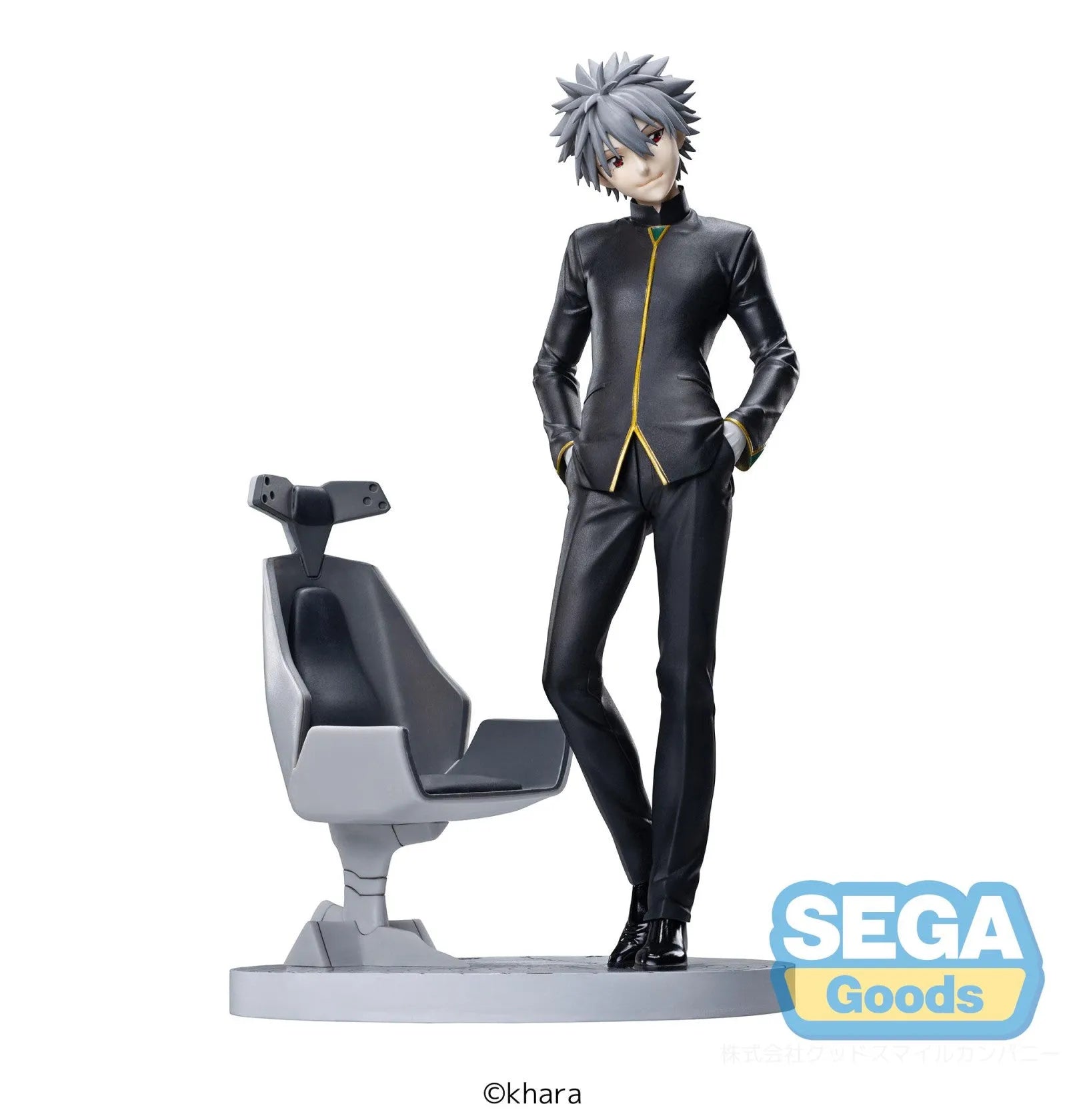 VR-120050 Evangelion 3.0+1.0 Thrice Upon a Time Luminasta Kaworu Nagisa Commander Suit Version 2 - Good Smile Company - Titan Pop Culture