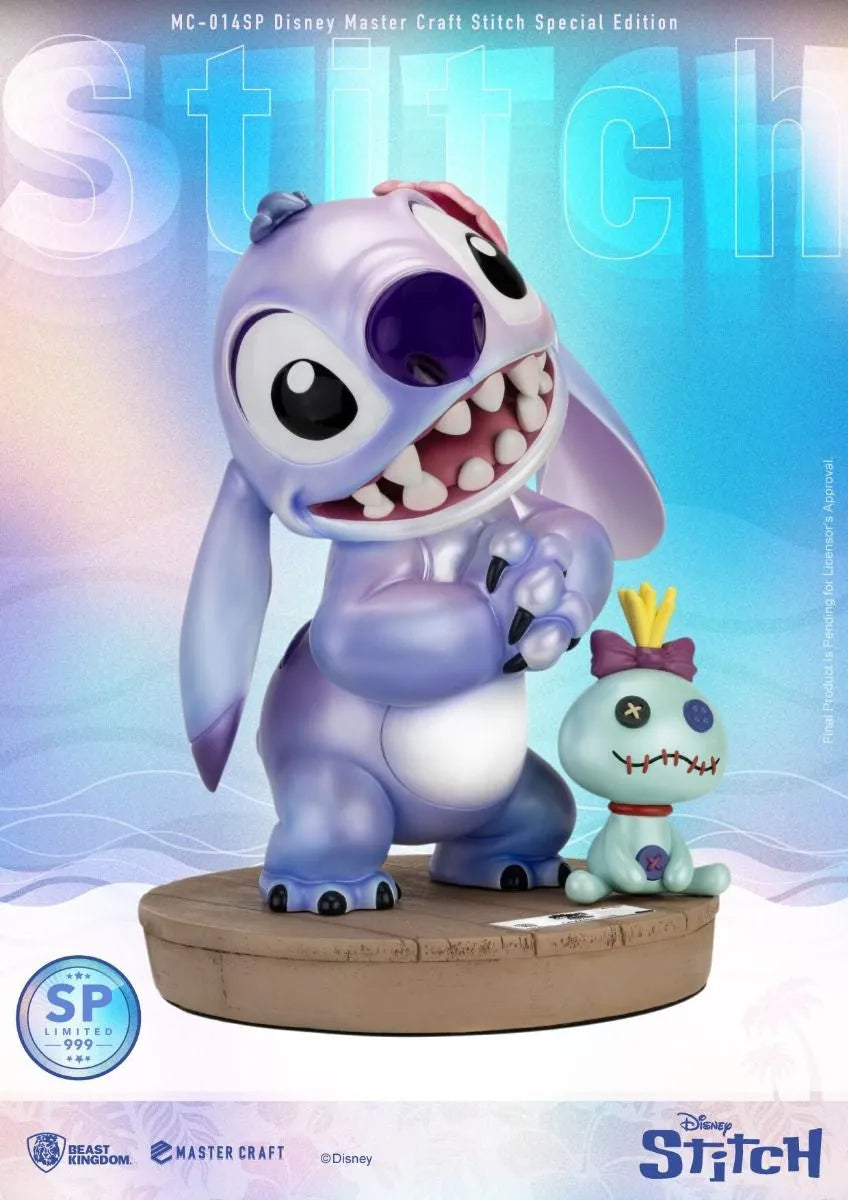 VR-120285 Beast Kingdom Master Craft Disney Stitch with Scrump Limited Edition - Beast Kingdom - Titan Pop Culture