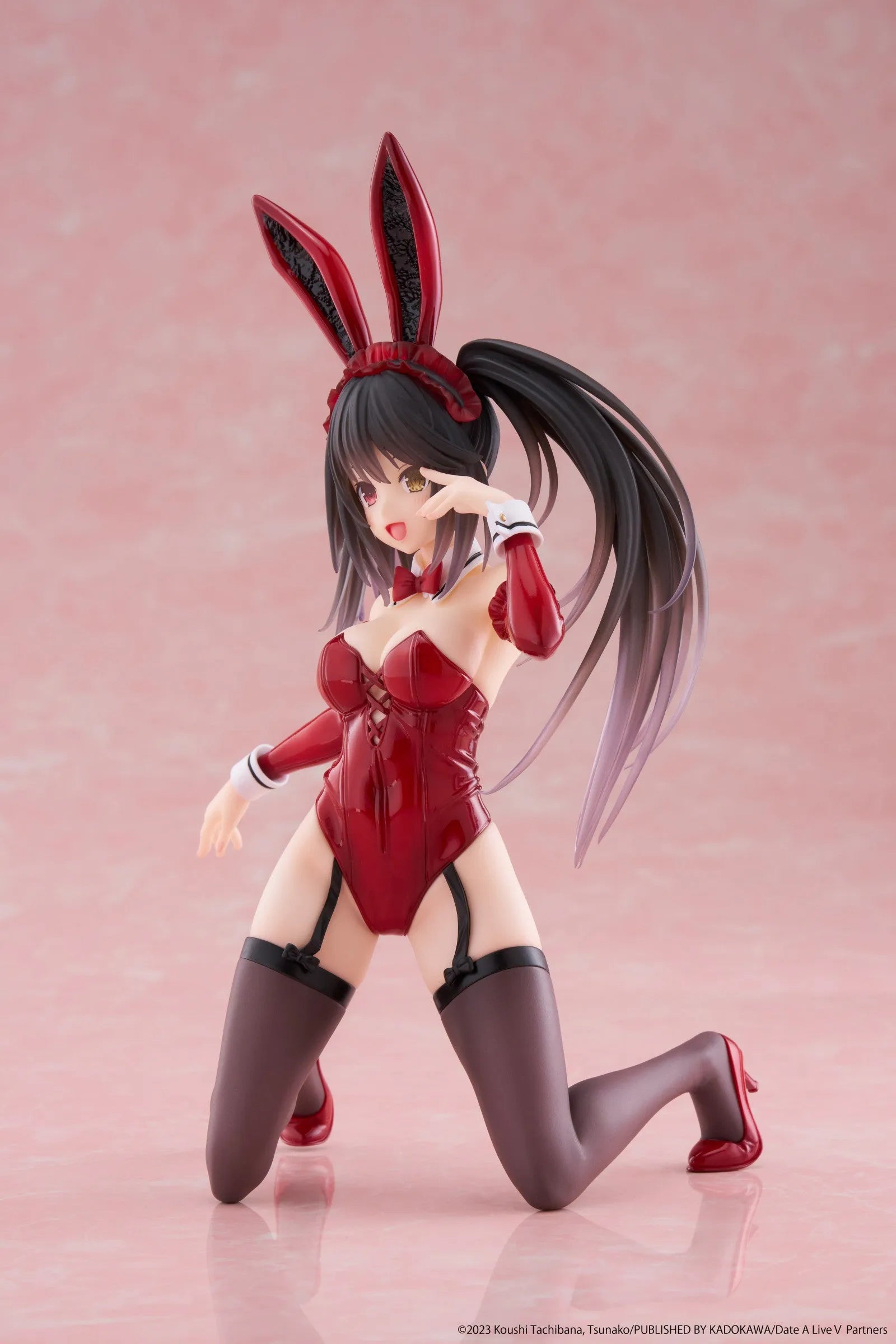 VR-122244 Date a Live V Desktop Cute Figure Kurumi Tokisaki (Bunny Version) - TAITO - Titan Pop Culture