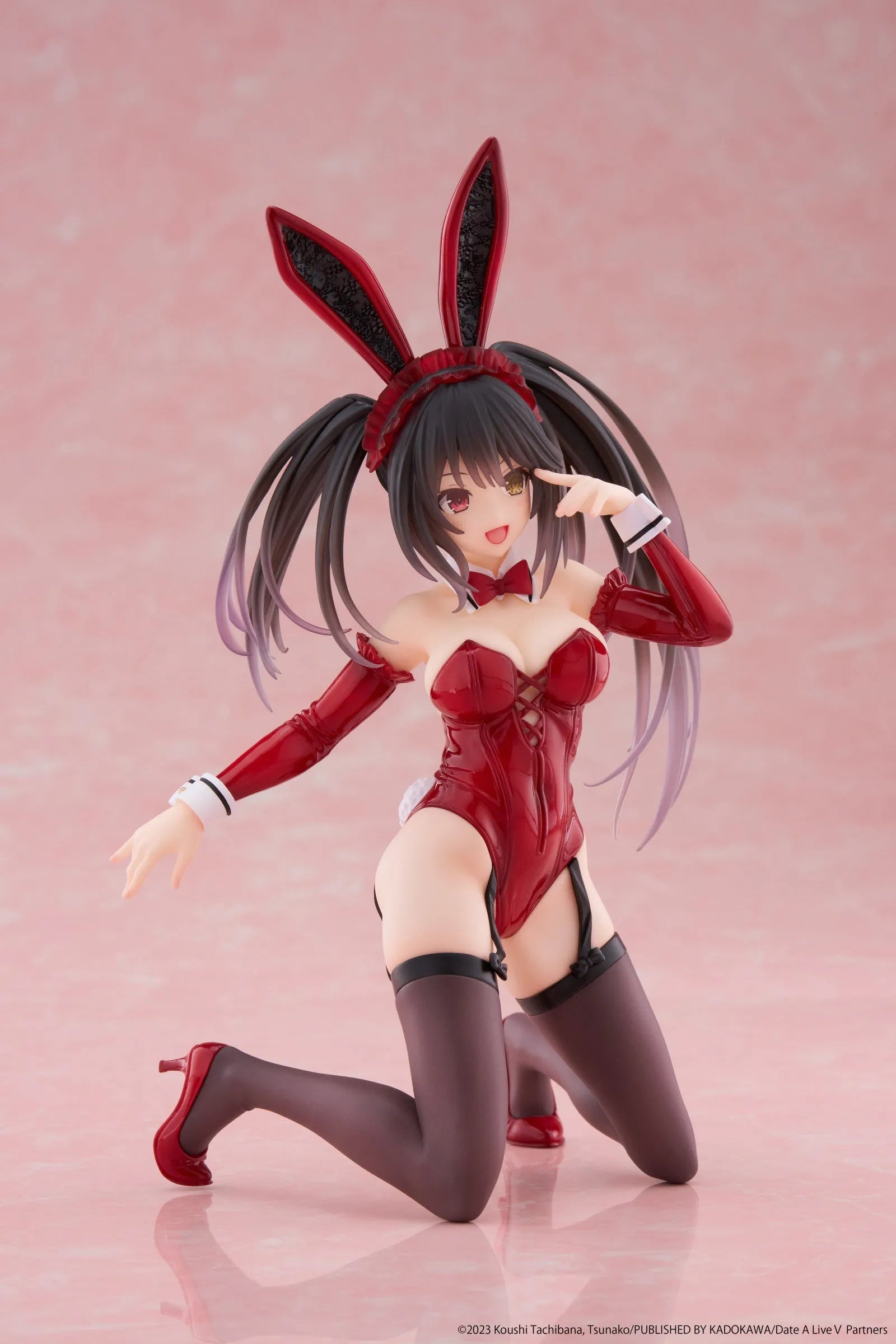 VR-122244 Date a Live V Desktop Cute Figure Kurumi Tokisaki (Bunny Version) - TAITO - Titan Pop Culture