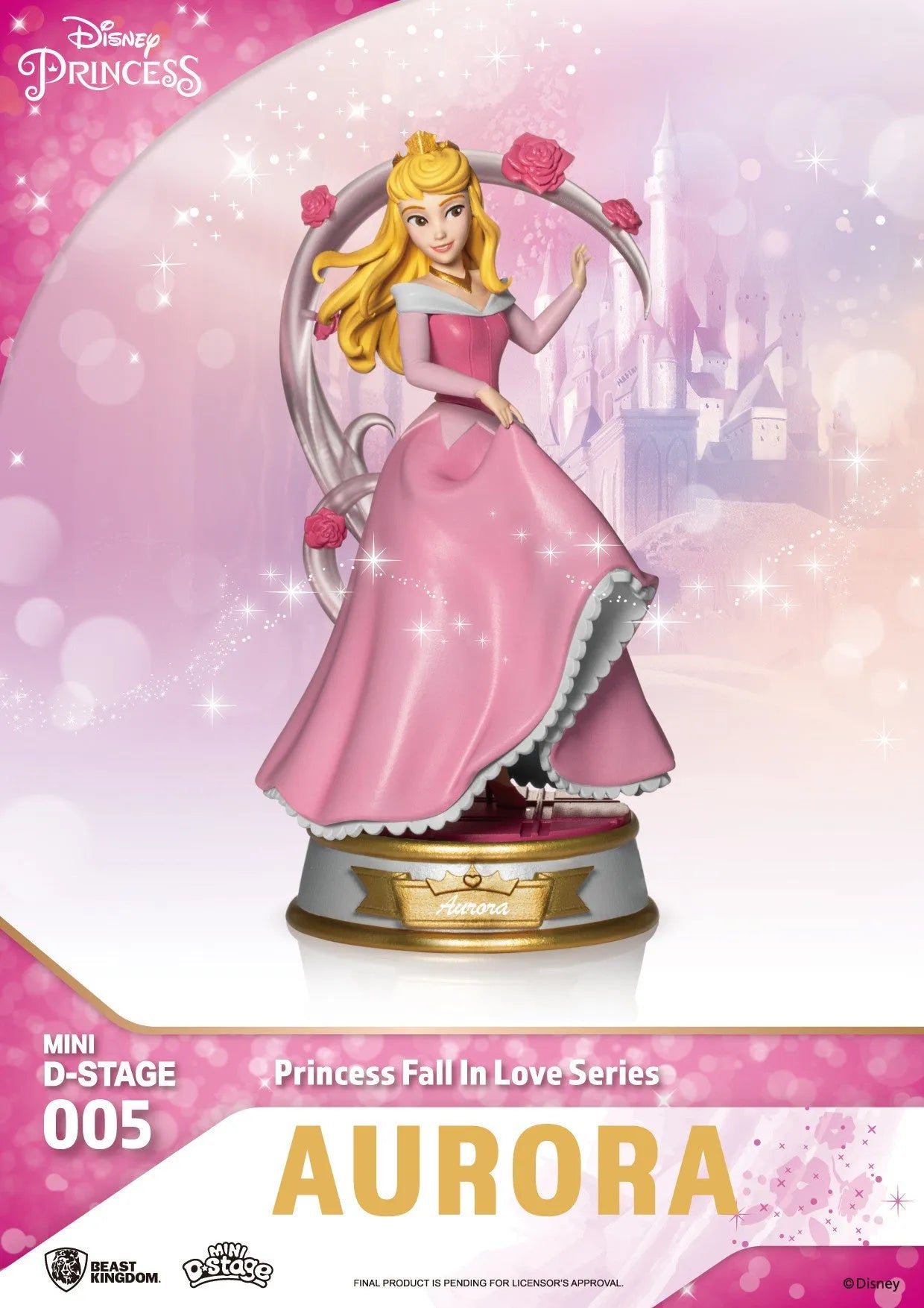 Beast Kingdom Mini D Stage Disney Princess Fall In Love Series Aurora