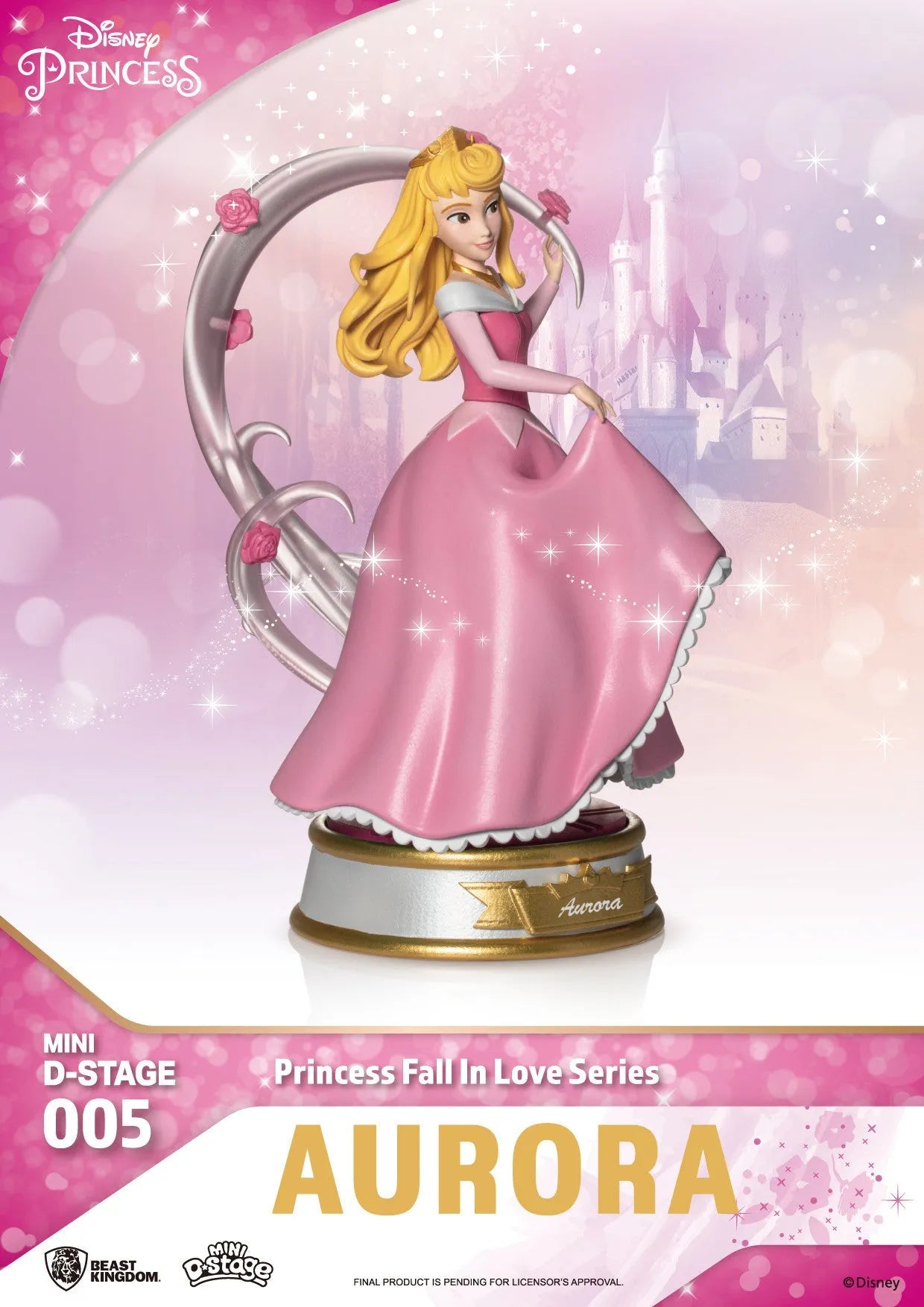 VR-126135 Beast Kingdom Mini D Stage Disney Princess Fall In Love Series Aurora - Beast Kingdom - Titan Pop Culture
