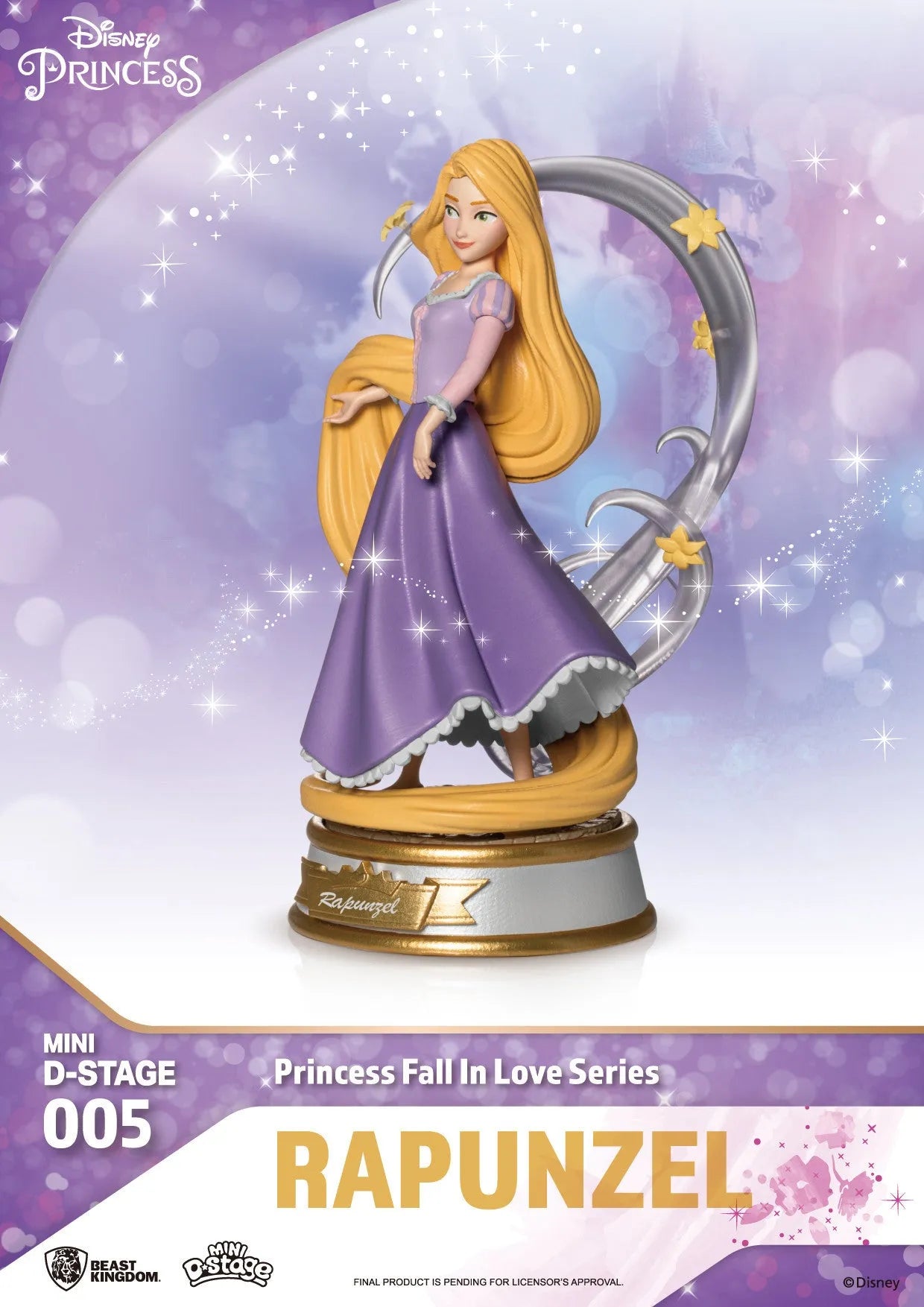 VR-126137 Beast Kingdom Mini D Stage Disney Princess Fall In Love Series Rapunzel - Beast Kingdom - Titan Pop Culture