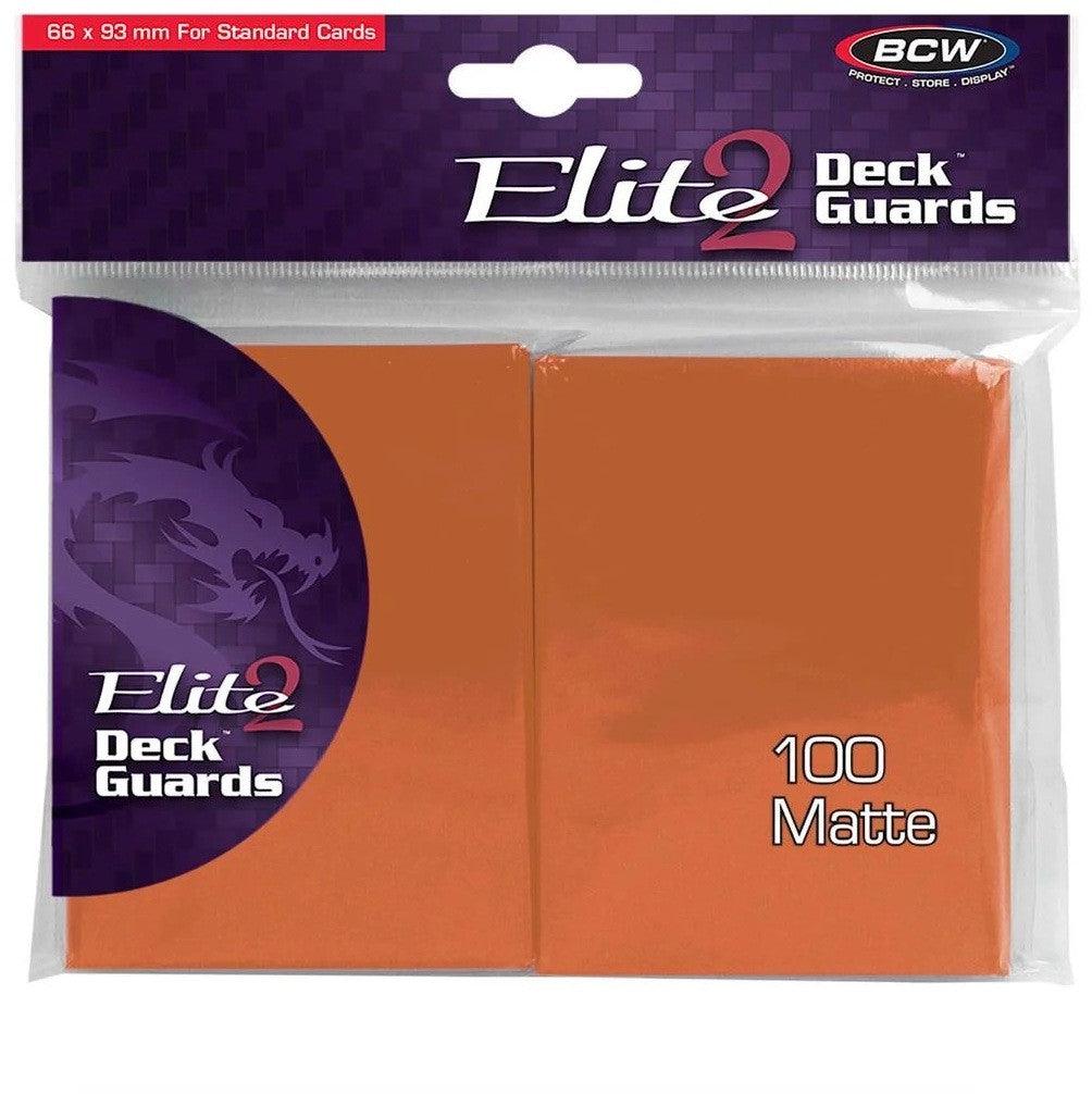 VR-38834 BCW Deck Protectors Standard Elite2 Matte Autumn (66mm x 93mm) (100 Sleeves Per Pack) - BCW - Titan Pop Culture