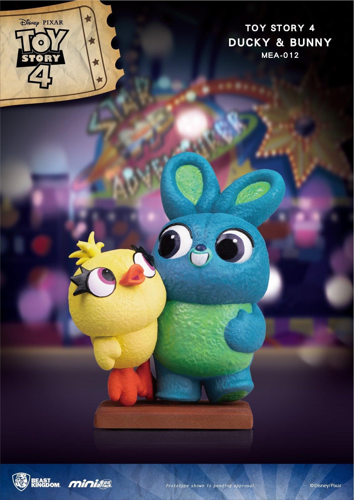 VR-73822 Beast Kingdom Mini Egg Attack Toy Story 4 Ducky & Bunny - Beast Kingdom - Titan Pop Culture