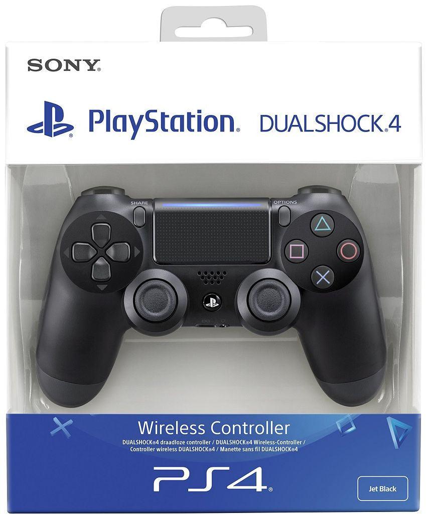 VR-74288 PS4 Sony Dualshock 4 Controller - Jet Black - Sony - Titan Pop Culture