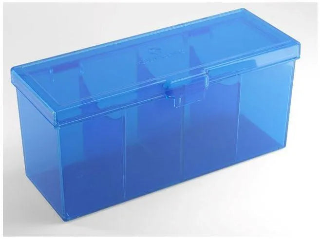 VR-78627 Gamegenic Fourtress Holds 320 Sleeves Deck Box Blue - Gamegenic - Titan Pop Culture