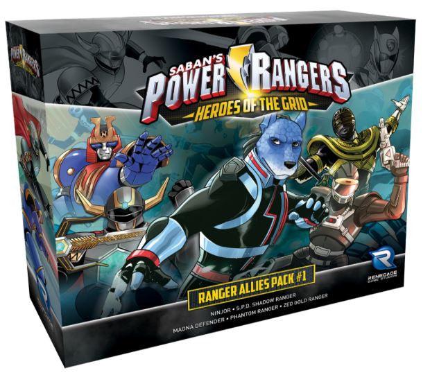 VR-81398 Power Rangers Heroes of the Grid - Ranger Allies Pack - Renegade Game Studios - Titan Pop Culture