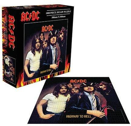 VR-85094 Licensed Puzzle ACDC Highway to Hell Puzzle 1,000 pieces - Licensing Essentials - Titan Pop Culture