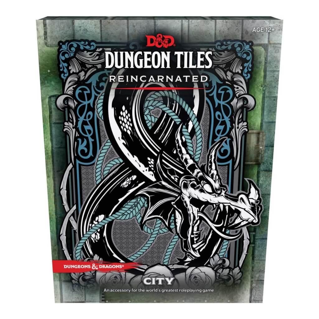 VR-87502 D&D Dungeons & Dragons Dungeon Tiles Reincarnated City - Wizards of the Coast - Titan Pop Culture