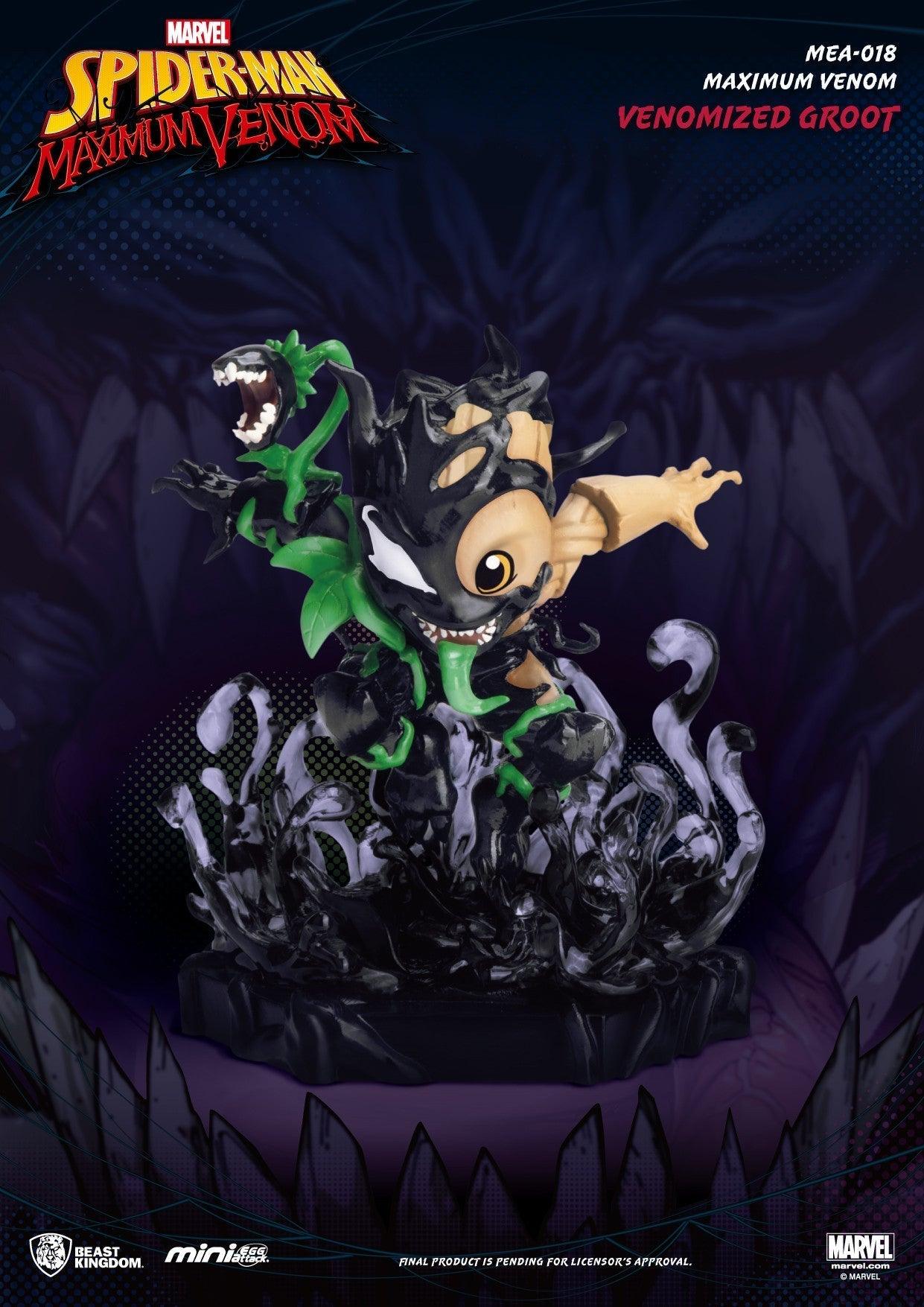 VR-89073 Beast Kingdom Mini Egg Attack Maximum Venom Venomized Groot - Beast Kingdom - Titan Pop Culture