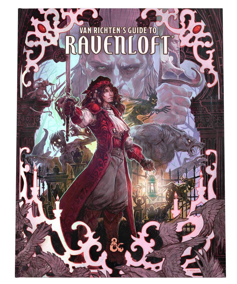 VR-90655 D&D Dungeons & Dragons Van Richtens Guide to Ravenloft Hardcover Alternative Cover - Wizards of the Coast - Titan Pop Culture