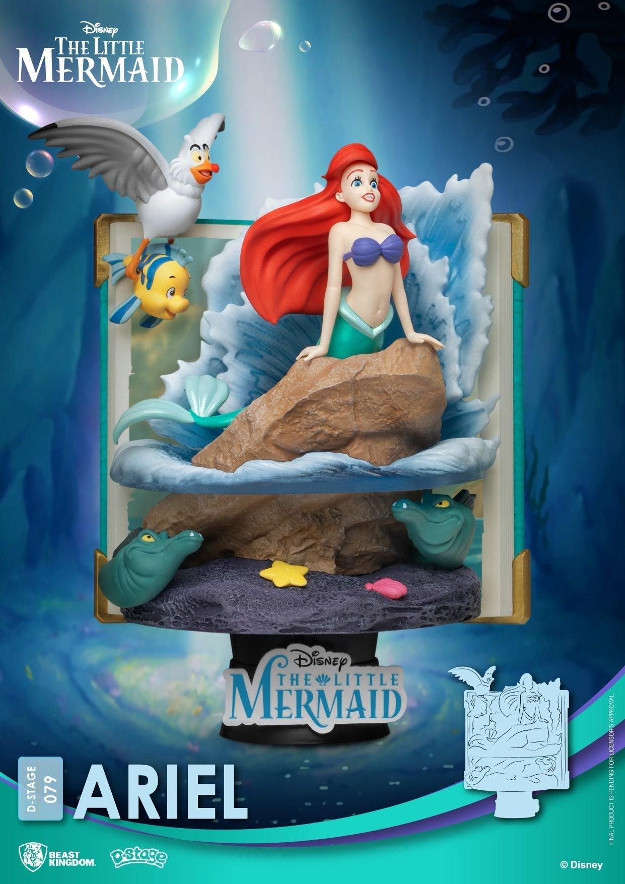 VR-90979 Beast Kingdom D Stage Story Book Series The Little Mermaid Ariel (Closed Box Packaging) - Beast Kingdom - Titan Pop Culture