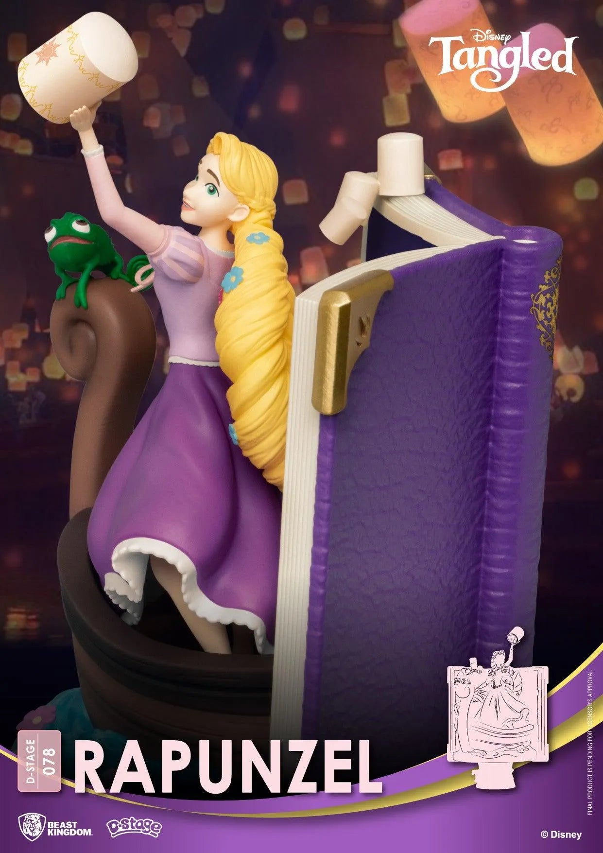 VR-90982 Beast Kingdom D Stage Story Book Series Rapunzel (Closed Box Packaging) - Beast Kingdom - Titan Pop Culture