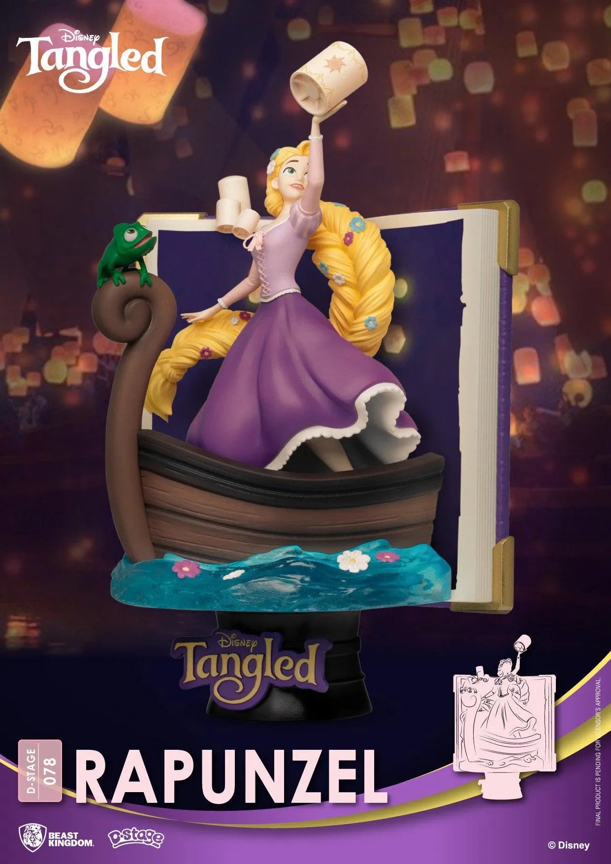 VR-90982 Beast Kingdom D Stage Story Book Series Rapunzel (Closed Box Packaging) - Beast Kingdom - Titan Pop Culture