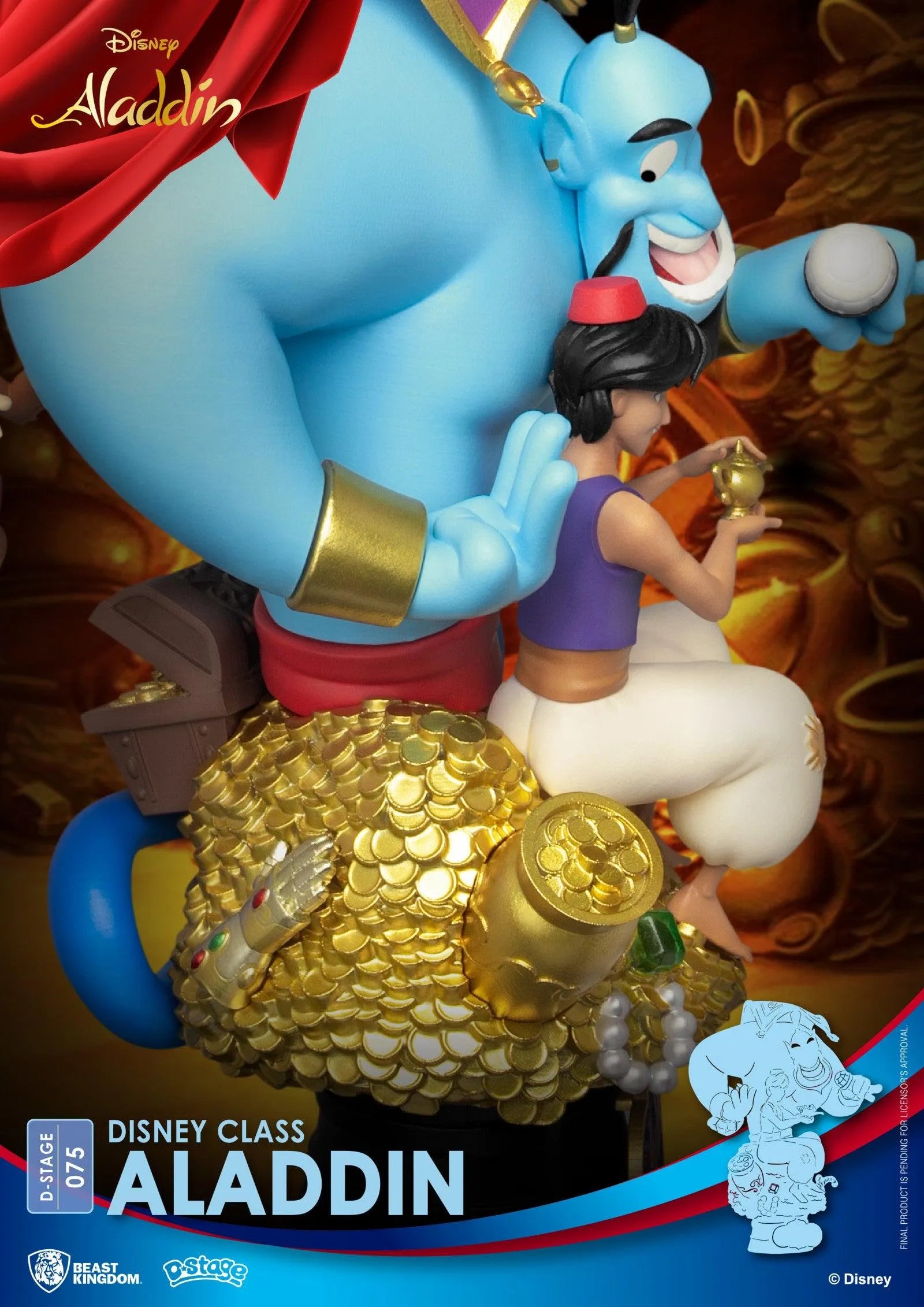 VR-92145 Beast Kingdom D Stage Disney Classic Aladdin - Beast Kingdom - Titan Pop Culture