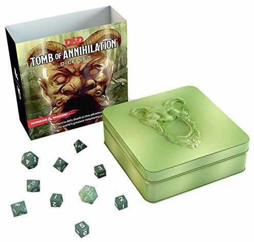 VR-92709 D&D Dungeons & Dragons Tomb of Annihilation Dice Set - Wizards of the Coast - Titan Pop Culture
