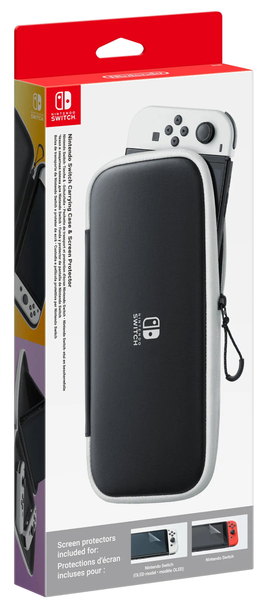 VR-93608 SWI Nintendo Switch OLED Model Carrying Case & Screen Protector - VR Distribution - Titan Pop Culture