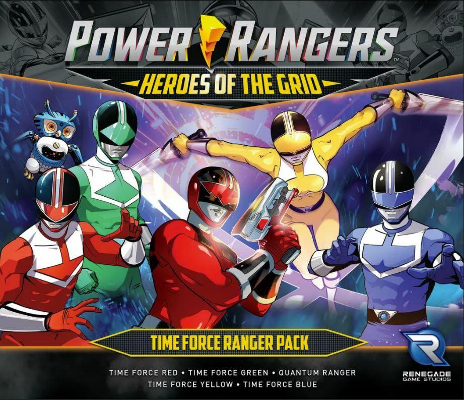 VR-97595 Power Rangers Heroes of the Grid Time Force Ranger Pack - Renegade Game Studios - Titan Pop Culture