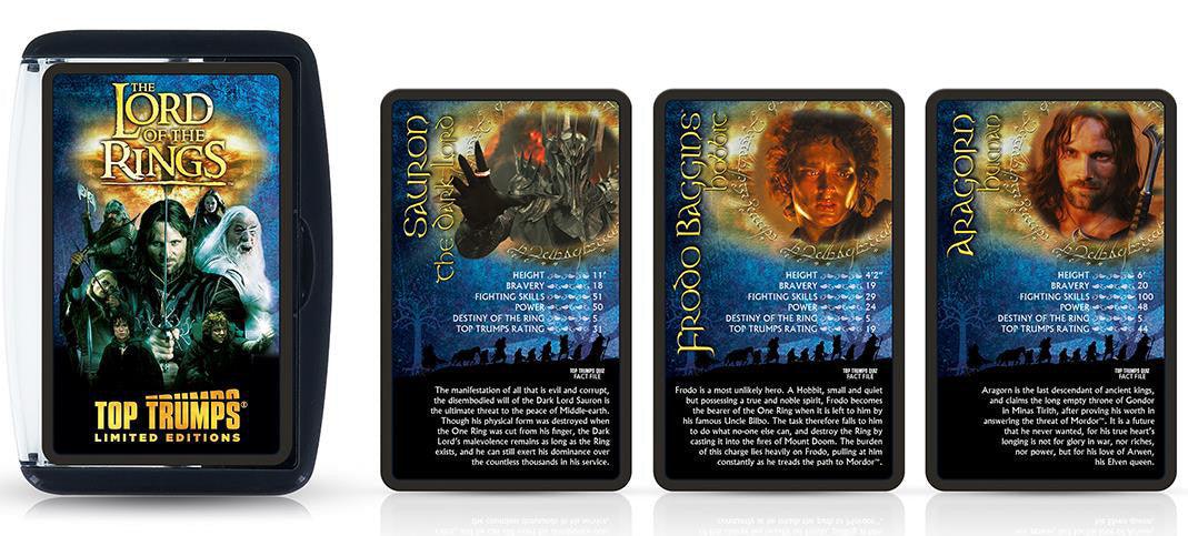 VR-97823 Top Trumps Lord of the Rings - Winning Moves - Titan Pop Culture