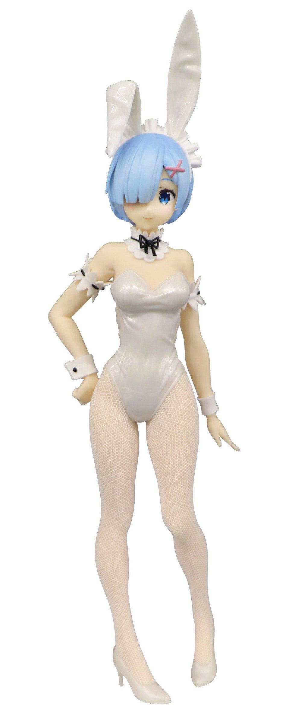 VR-98051 Re:ZERO Starting Life in Another World BiCute Bunnies Figure Rem White Pearl Color Version - Good Smile Company - Titan Pop Culture