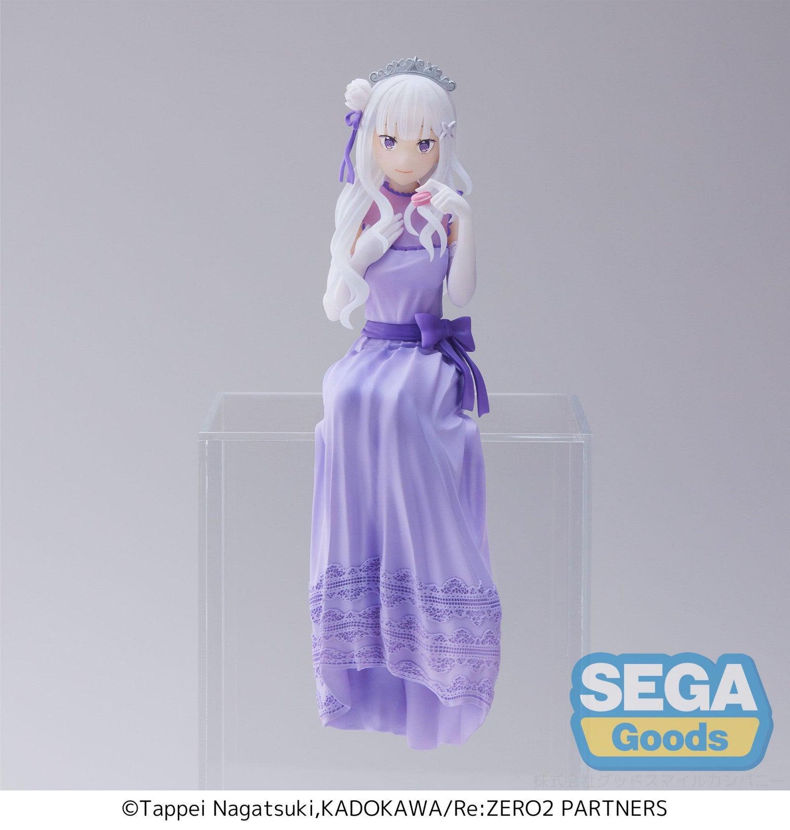 VR-98433 Re:ZERO Starting Life in Another World Lost in Memories PM Perching Figure Emilia Dressed Up Party - Good Smile Company - Titan Pop Culture