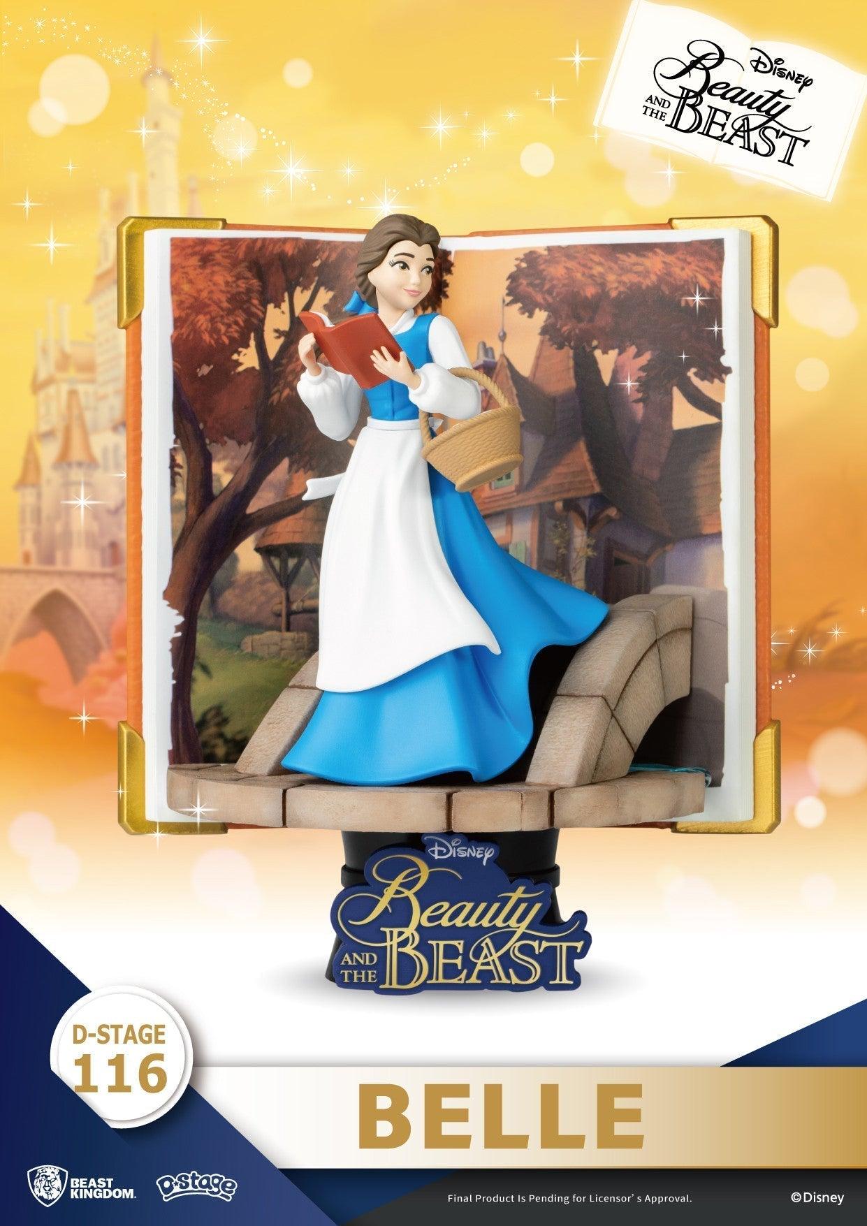 VR-98666 Beast Kingdom D Stage Disney Story Book Series Beauty and the Beast Belle - Beast Kingdom - Titan Pop Culture