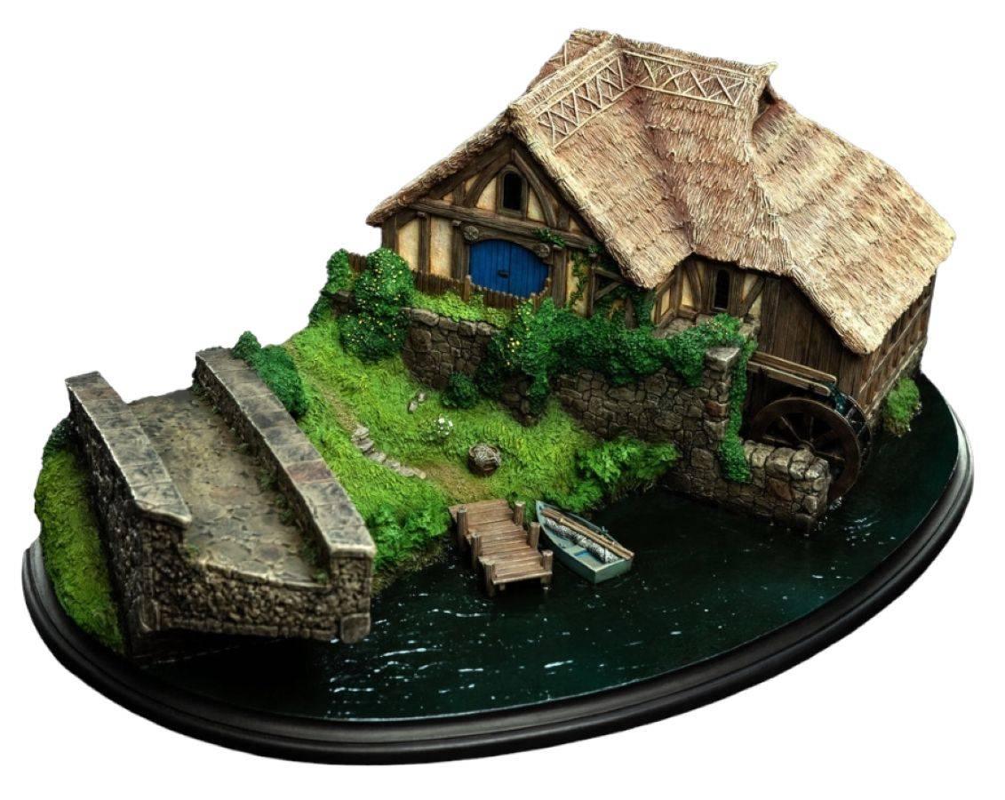 WET03129 The Hobbit - Sandyman's Mill and Bridge in Hobbiton Diorama - Weta Workshop - Titan Pop Culture