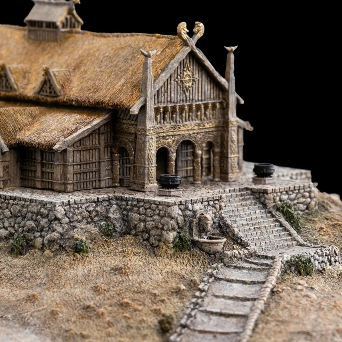 The Lord of the Rings - The Golden Hall of Edoras Environment Diorama
