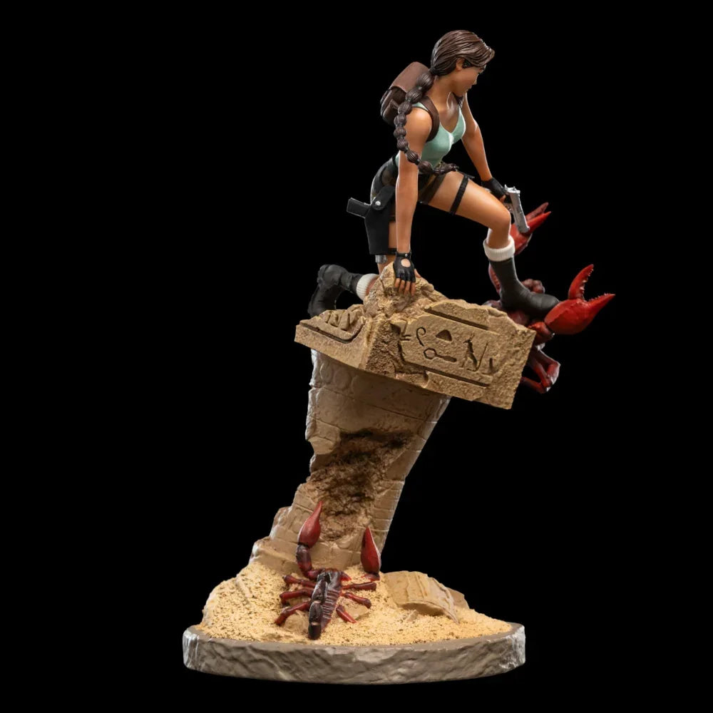 Tomb Raider - Estatua en miniatura de Lara Croft: Las Ruinas del Apocalipsis (SDCC 2025)