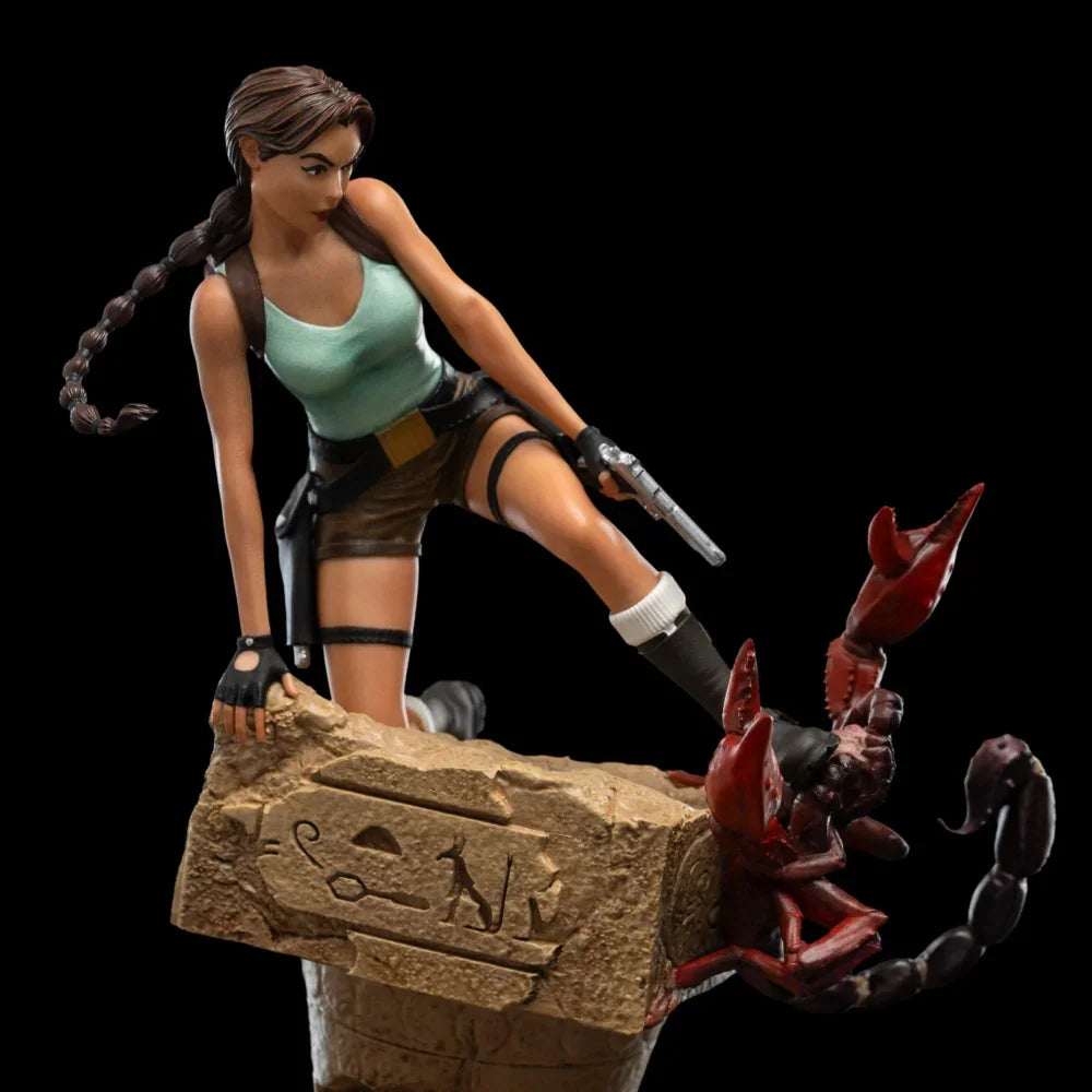 Tomb Raider - Estatua en miniatura de Lara Croft: Las Ruinas del Apocalipsis (SDCC 2025)
