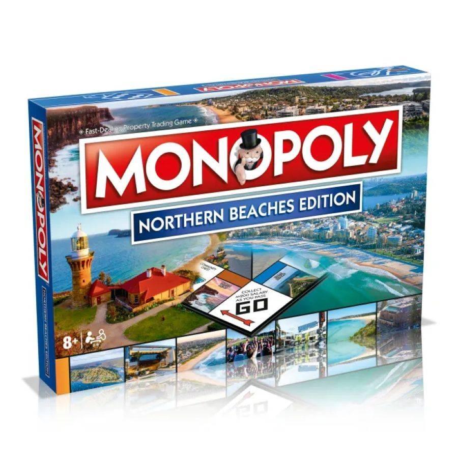 WINWM01414 Monopoly - Northern Beaches Edition - Winning Moves - Titan Pop Culture