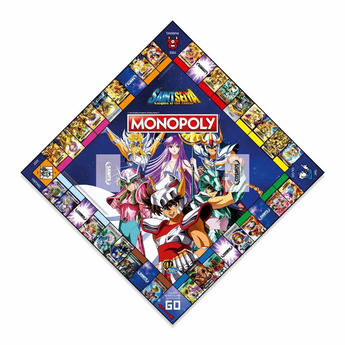 WINWM01791 Monopoly - Saint Seiya Edition - Winning Moves - Titan Pop Culture