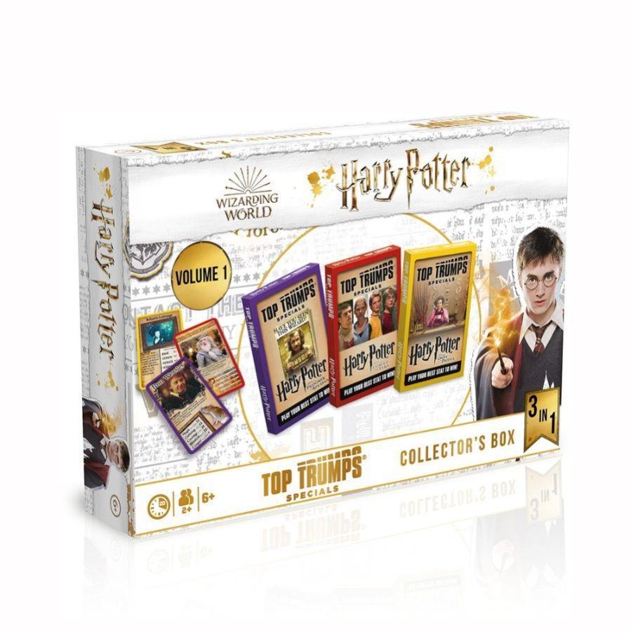 WINWM02209 Top Trumps - Harry Potter Collector's Edition 3-pack Bundle - Winning Moves - Titan Pop Culture