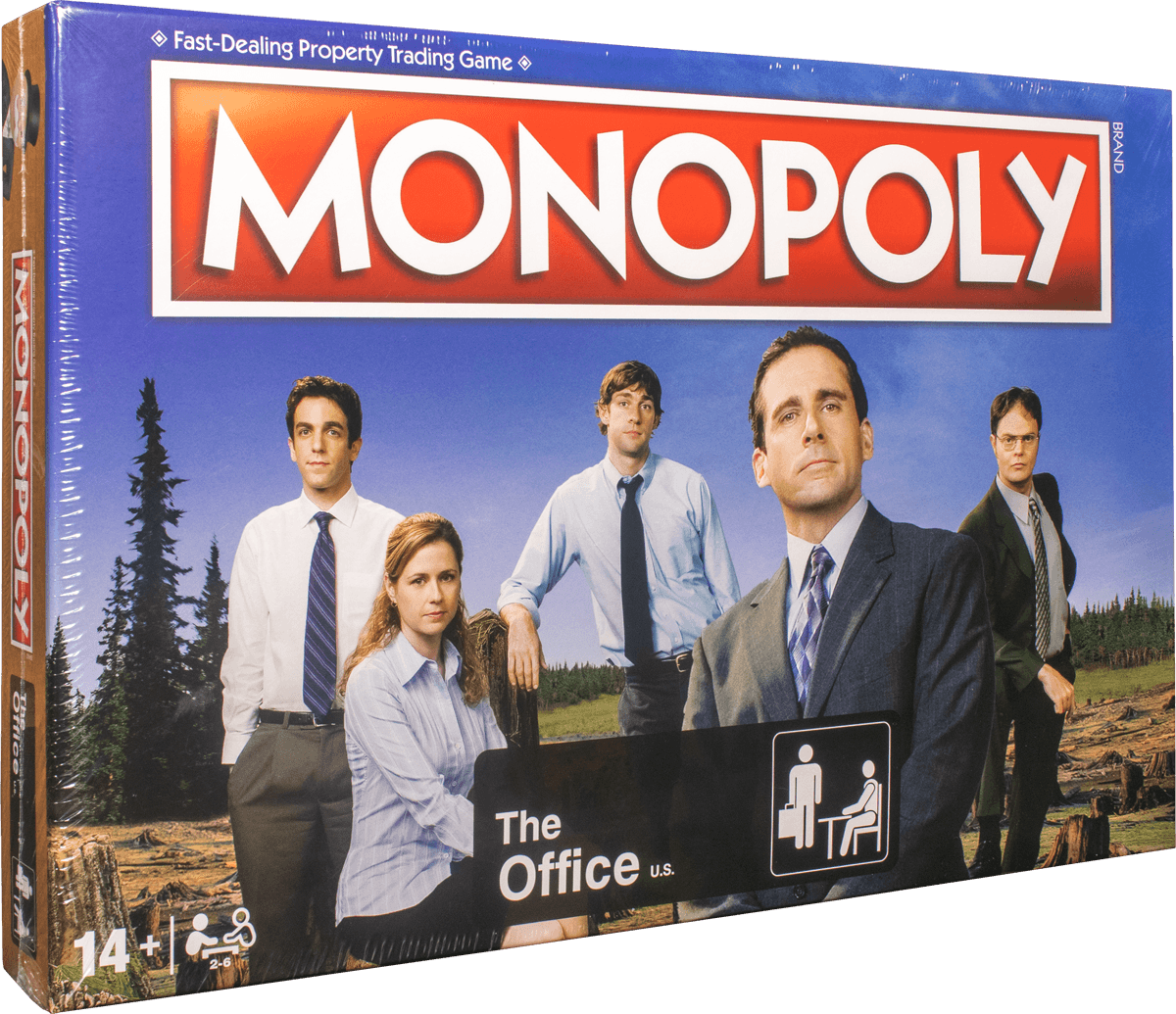 WINWM03010 Monopoly - The Office Edition - Winning Moves - Titan Pop Culture