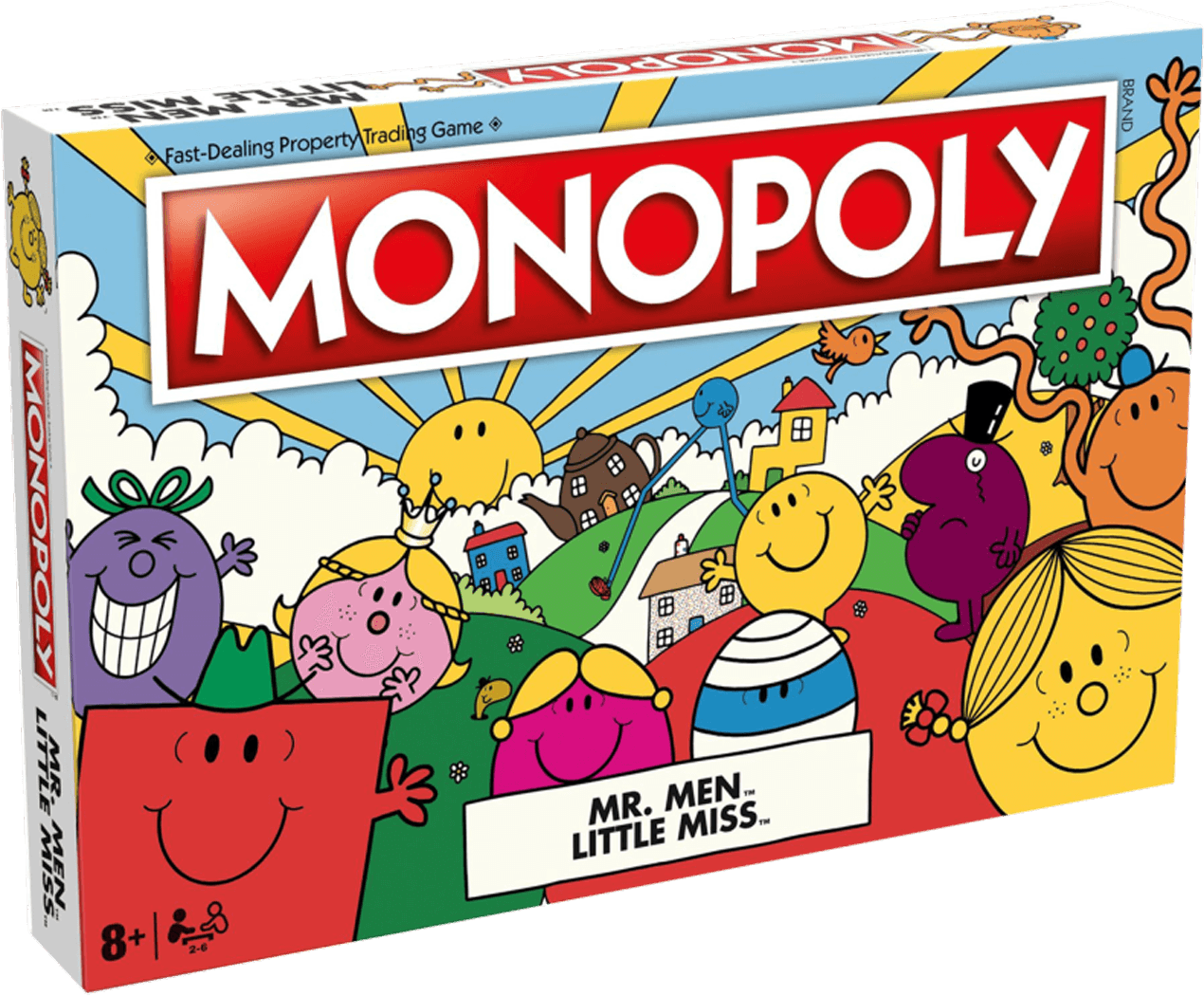 WINWM03274 Monopoly - Mr Men & Little Miss Edition - Winning Moves - Titan Pop Culture