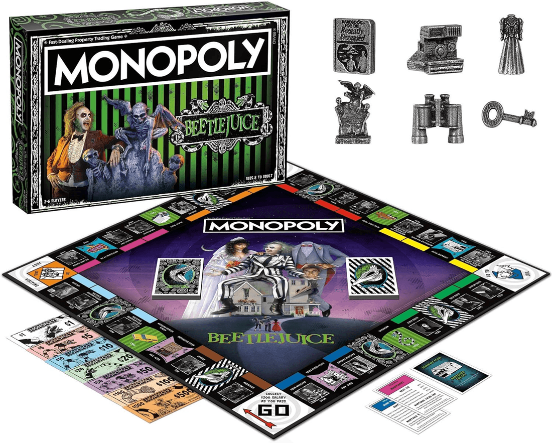 WINWM03321 Monopoly - Beetlejuice Edition - Winning Moves - Titan Pop Culture