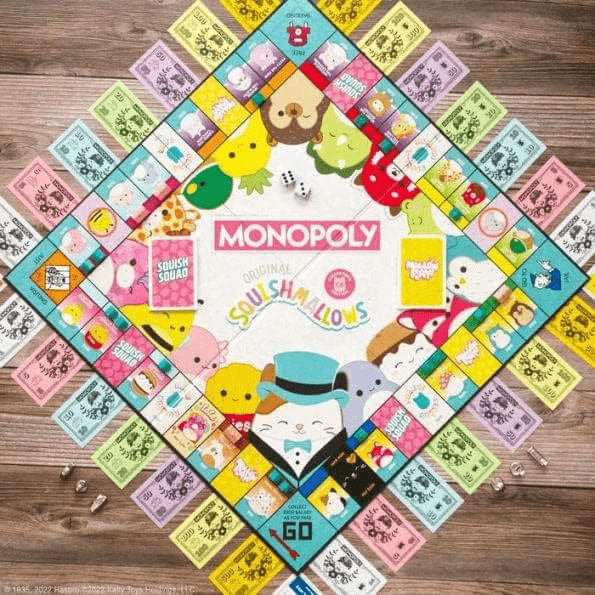 WINWM04179 Monopoly - Squishmallows Edition - Winning Moves - Titan Pop Culture