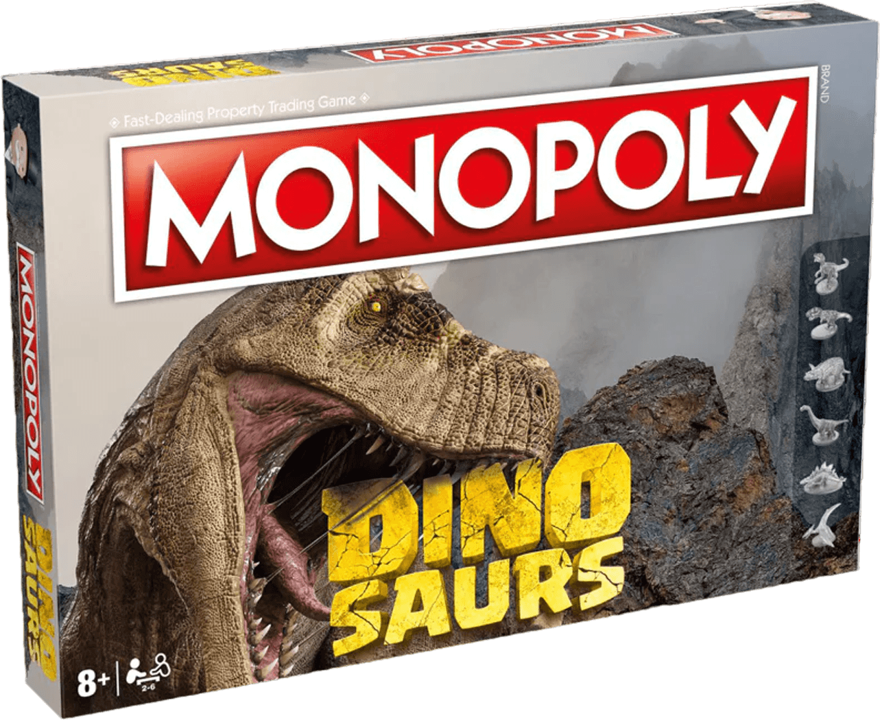 WINWM04251 Monopoly - Dinosaurs Edition - Winning Moves - Titan Pop Culture