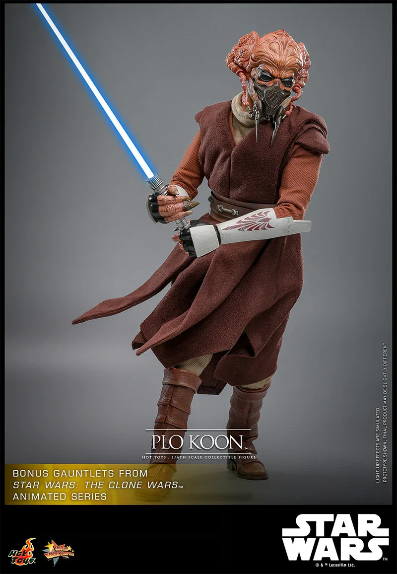Star Wars: La venganza de los Sith - Figura de acción coleccionable de Plo Koon a escala 1:6